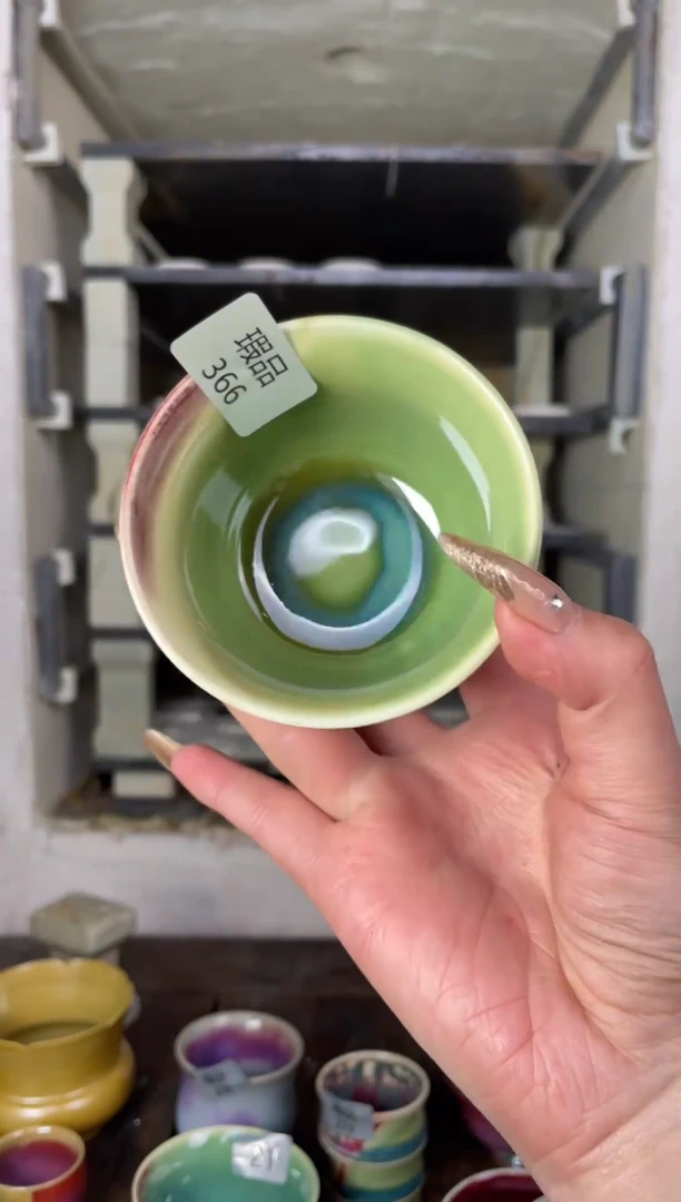 【闪购商品】摆件钧瓷手工茶器窑变