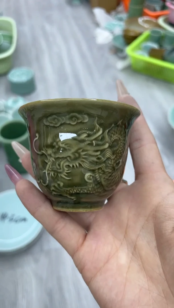 慧仙青瓷 源头厂家特价福利 柴烧