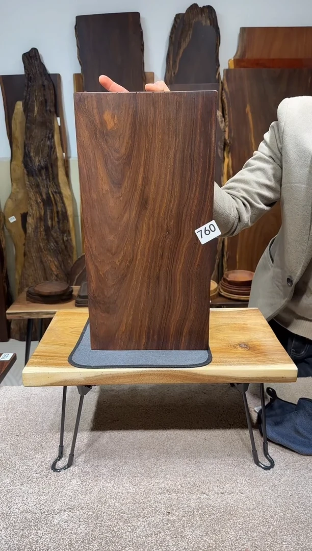 【闪购商品】风车木（黑檀木）尺寸 47*24*2.3编号760