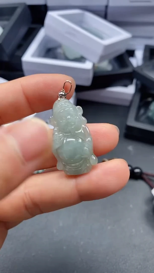 【闪购商品】翡翠未镶嵌吊坠(不含链)39353