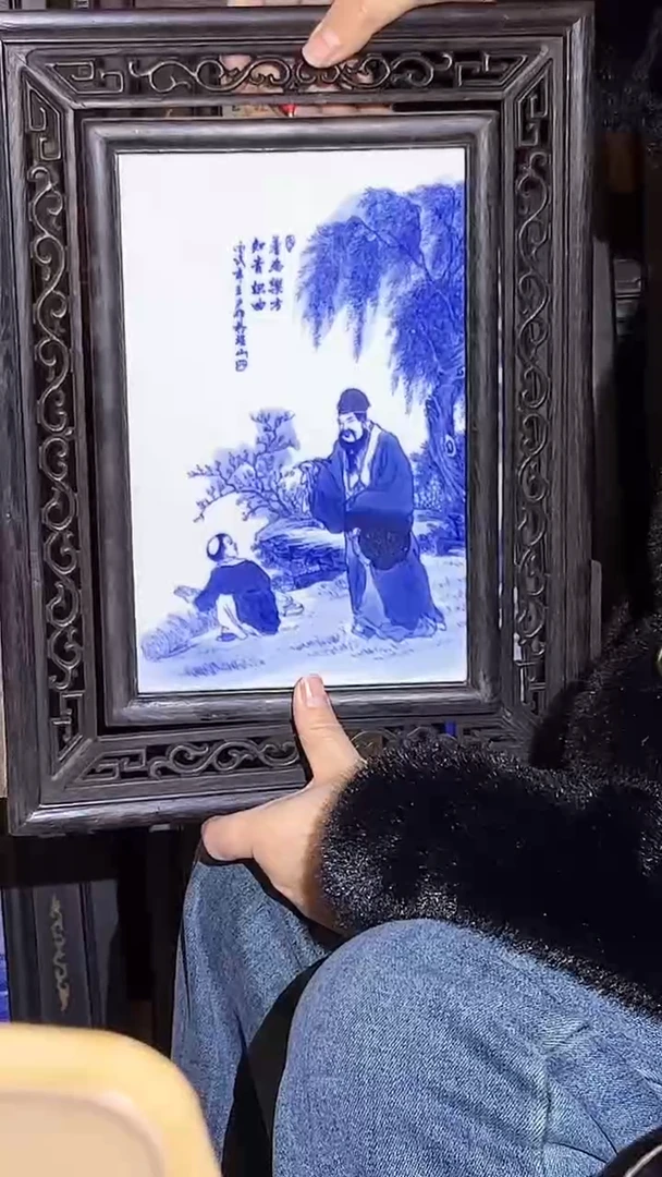 陶景德镇陶瓷摆件M151