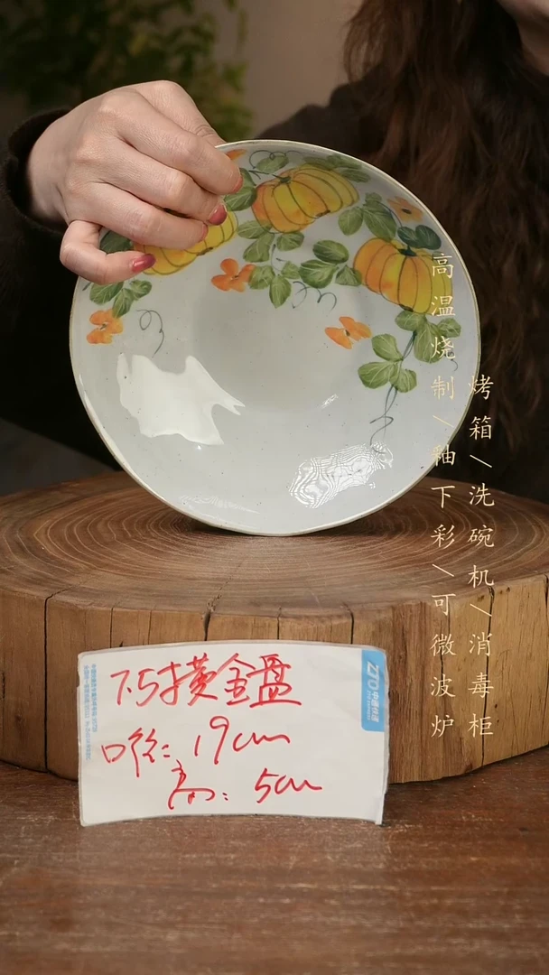 碗瓷景德镇手工手绘高温瓷釉下彩