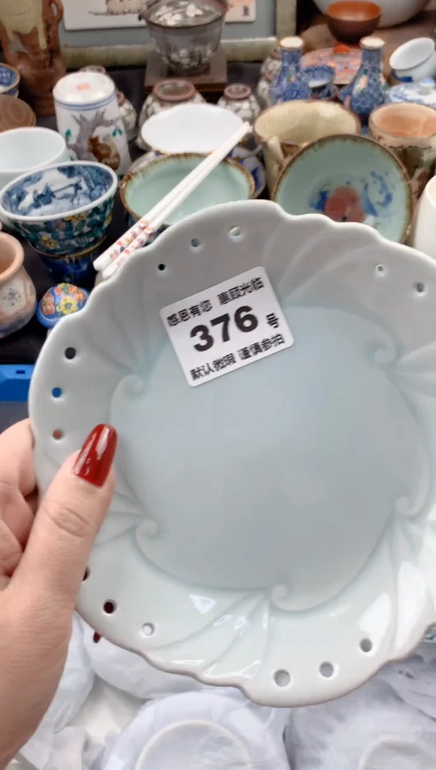 【闪购商品】瓷片376号九姑娘工艺品瓷器