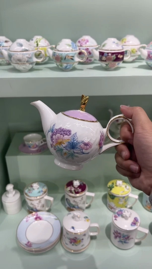 45%以上骨粉骨瓷茶壶