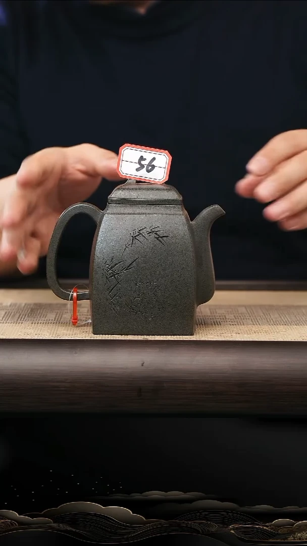 茶壶紫砂56号汉方壶