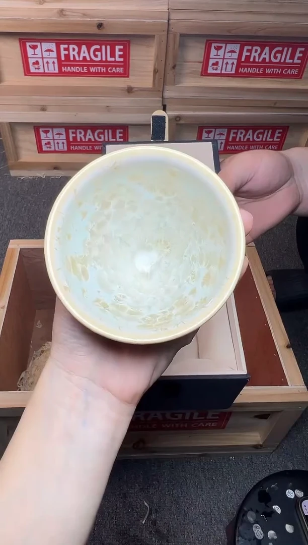 茶盏冰清  建窑建盏主人杯