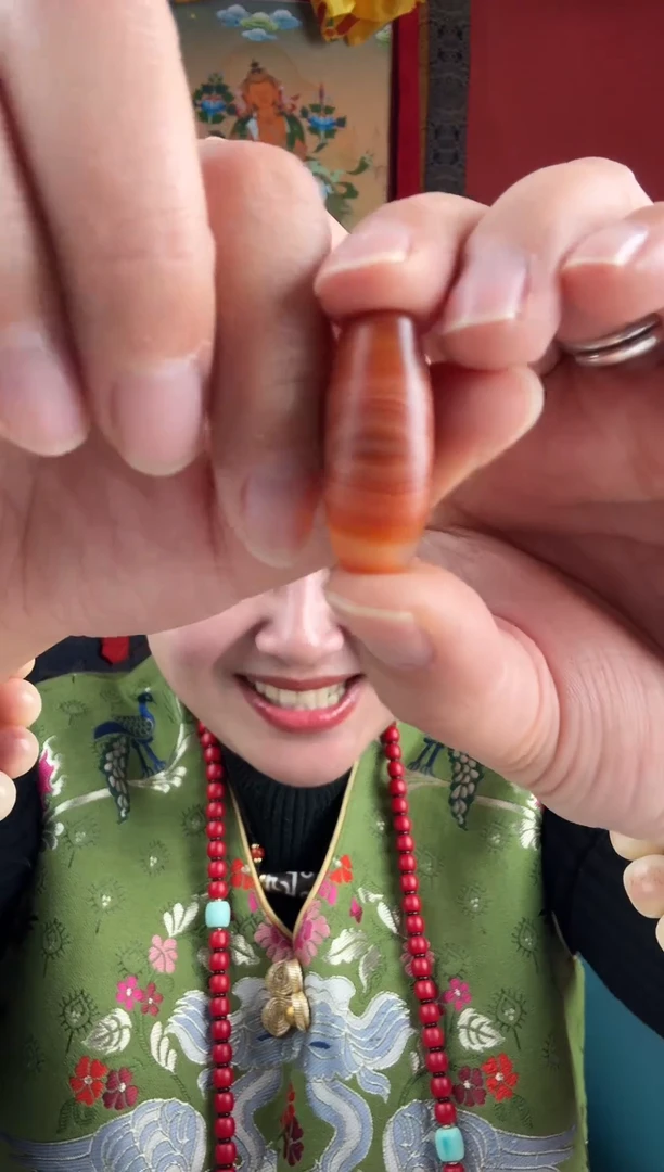 无非金属藏地丝丝古珠