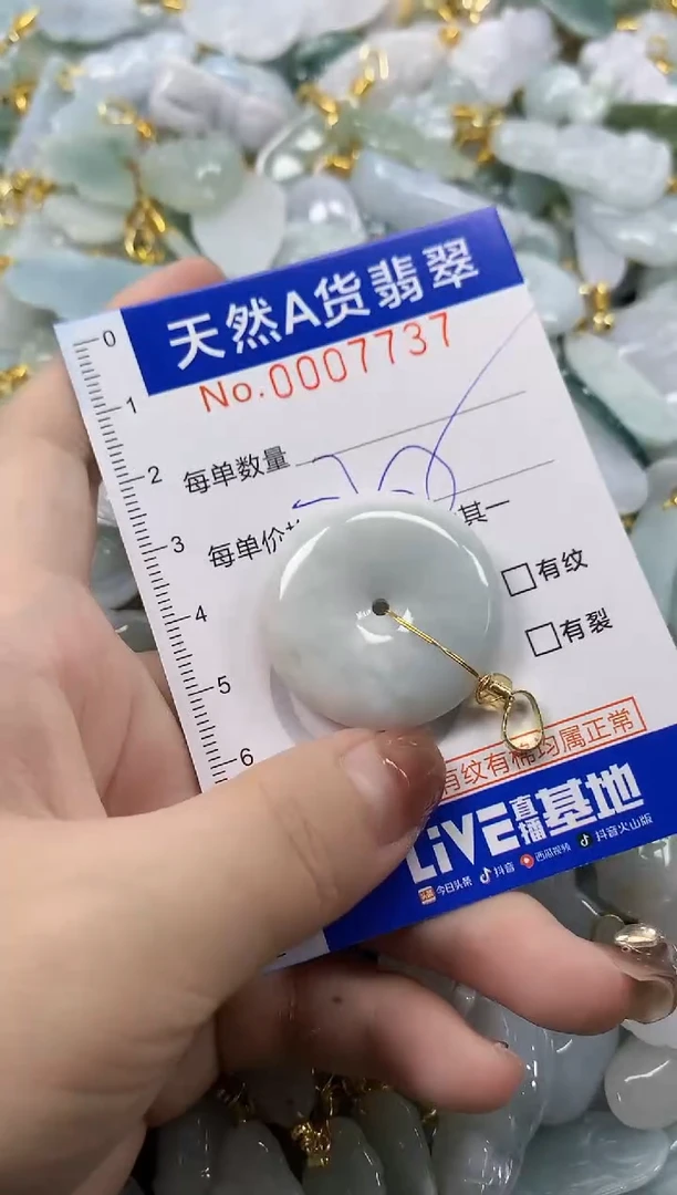 颈饰未镶嵌翡翠天然A货翡翠