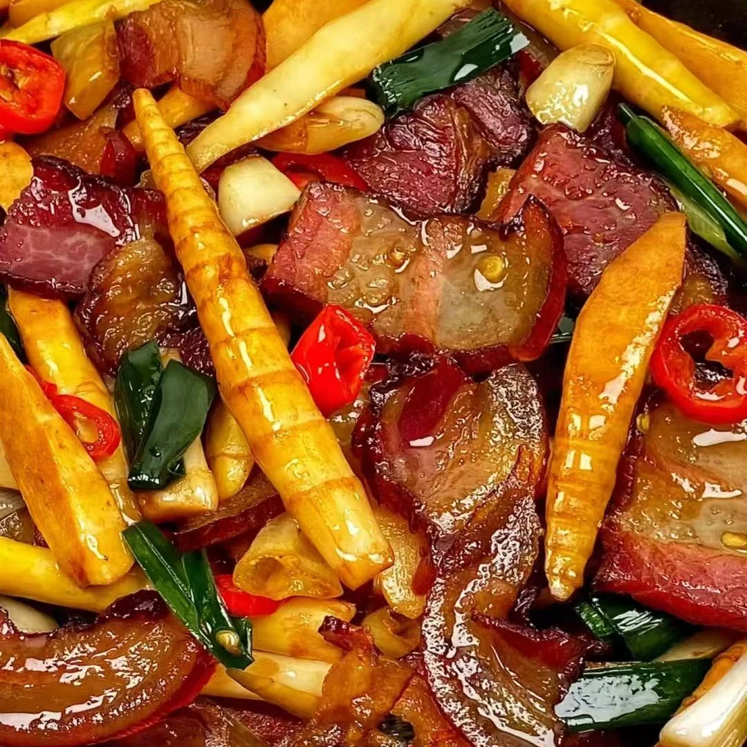 腊肉炒春笋(350g—400g)