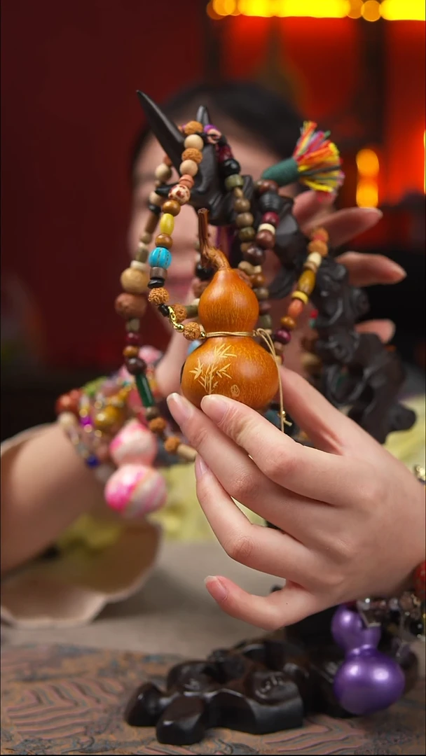 074玖澄文创漆艺葫芦国风配饰葫芦系列