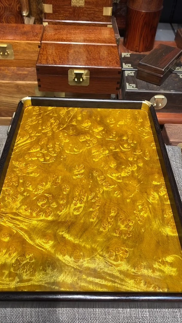 【闪购商品】香樟木木艺茶盘一个