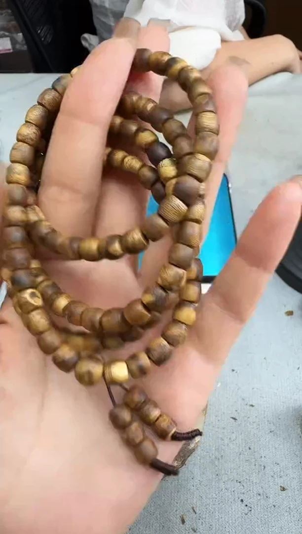 沉香手串0614陆河鼓珠多圈多样性发一