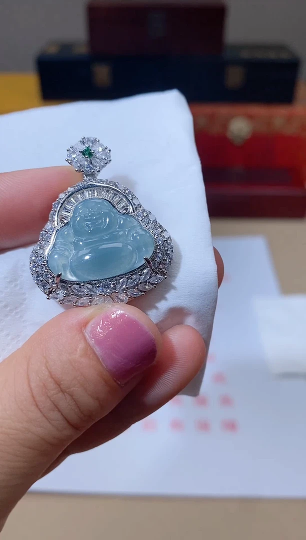 【闪购商品】翡翠颈饰合金天然A货翡翠（多样性发货）