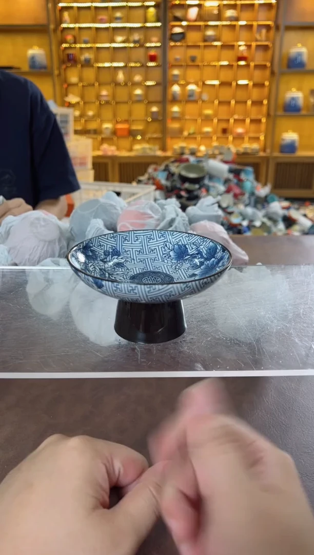 瓷片花溪陶瓷00000果盘