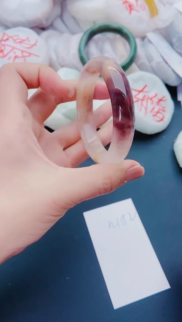 未镶嵌手镯石英质玉N152-57-58