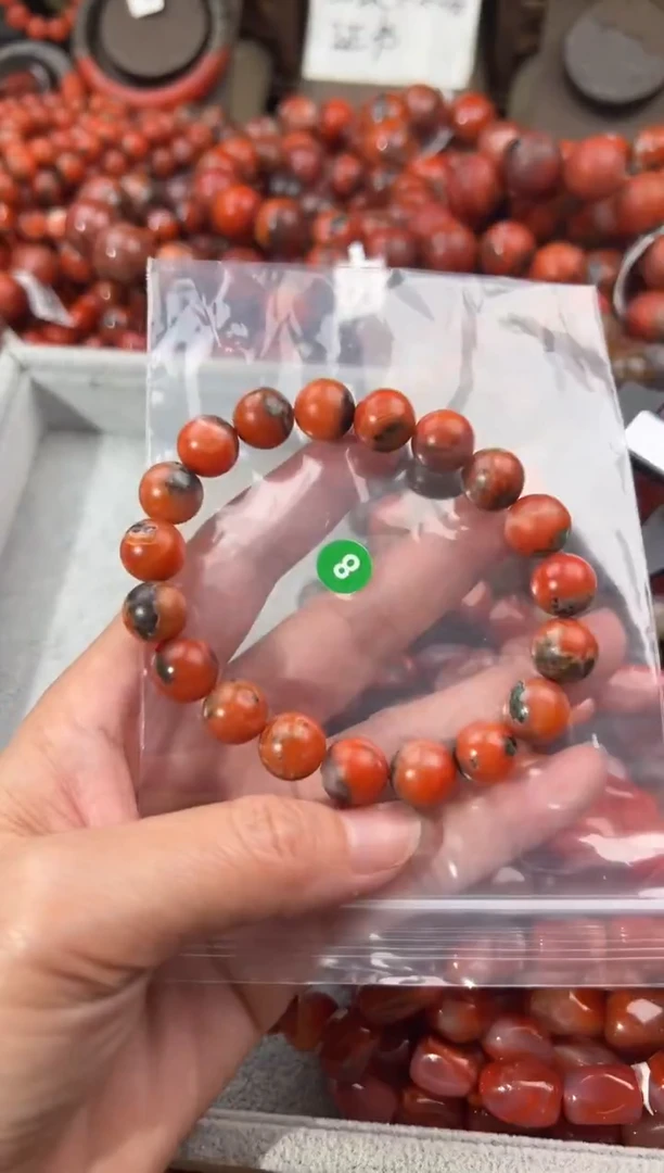 未镶嵌手串南红玛瑙11+