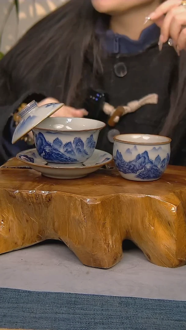 【闪购商品】2件套陶瓷茶具家用简装系列