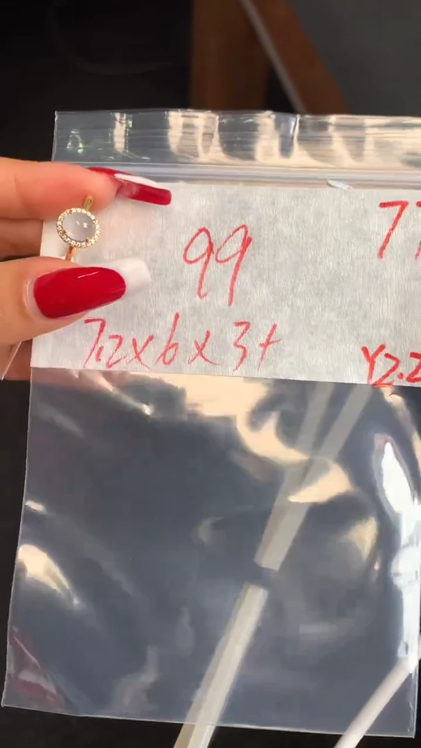 【闪购商品】定制翡翠银S925镶嵌毛货需精细抛光拍一发一