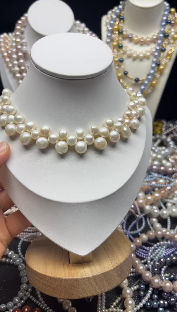 淡水珍珠未镶嵌颈饰多人