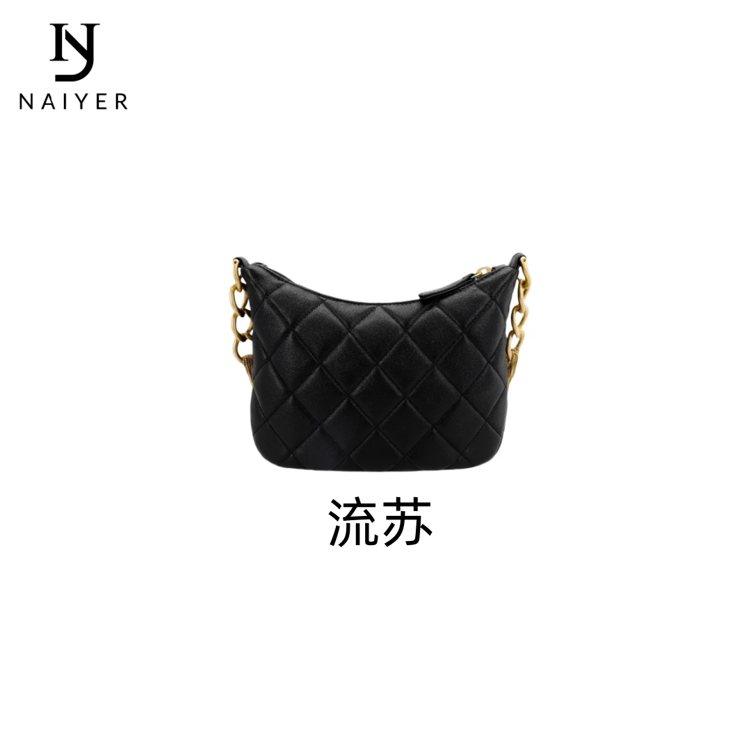 【高定版流苏腋下】奈叶私人定制休闲真皮女包