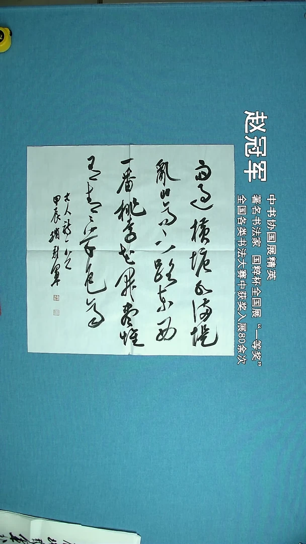 【闪购商品】书法058 上海赵冠军中书协69*69