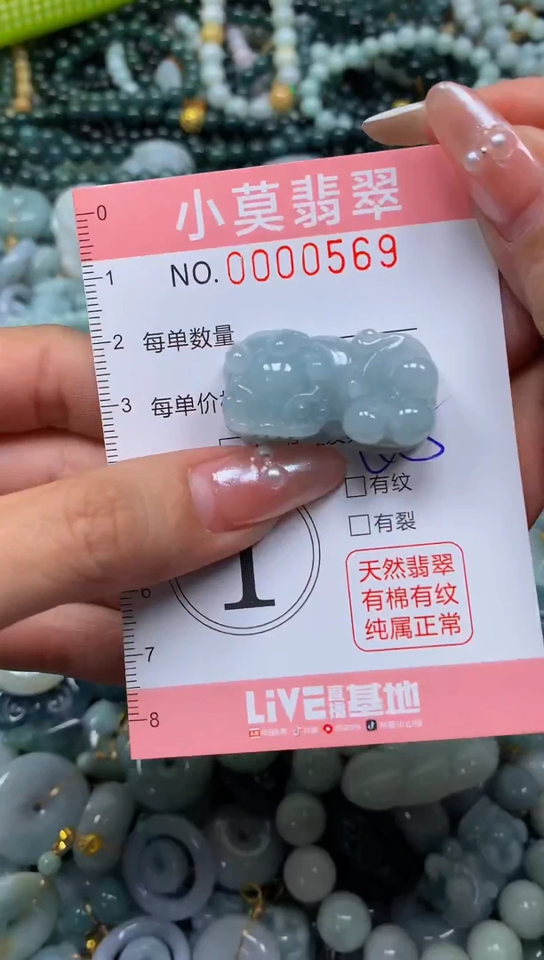 颈饰未镶嵌翡翠闪购00569