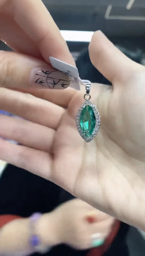 【闪购商品】祖母绿吊坠(不含链)未镶嵌多样性发其一颜色微差