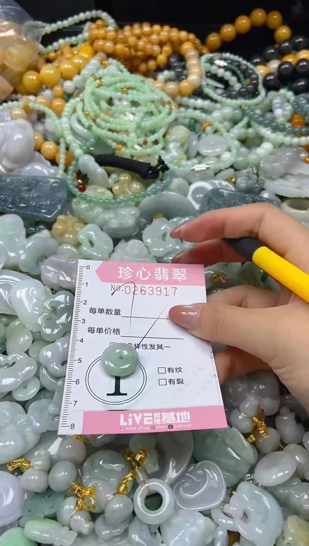 翡翠未镶嵌颈饰闪购0263917
