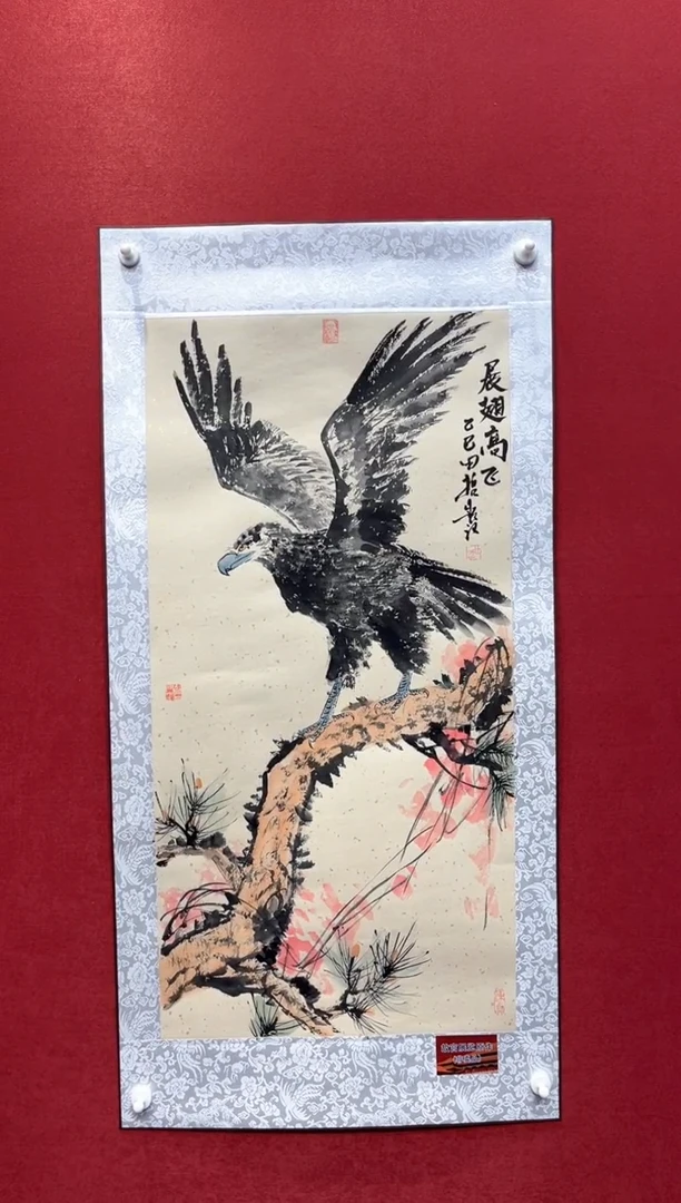 国画老师现场创作  45