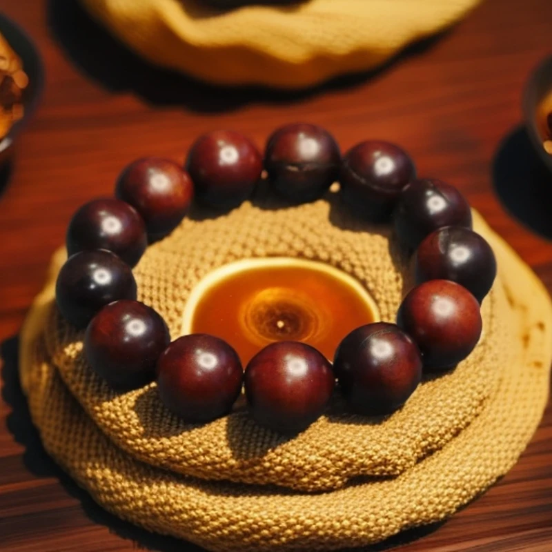 直径1.5雷击木，手串雷裂雷纹雷裂时尚饰品串珠【天然已开】