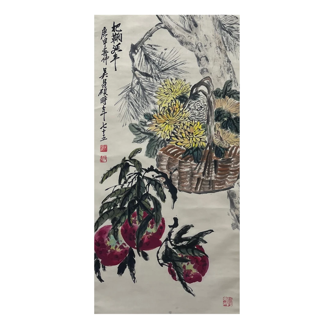 花卉 立轴 48 98  W15-2006