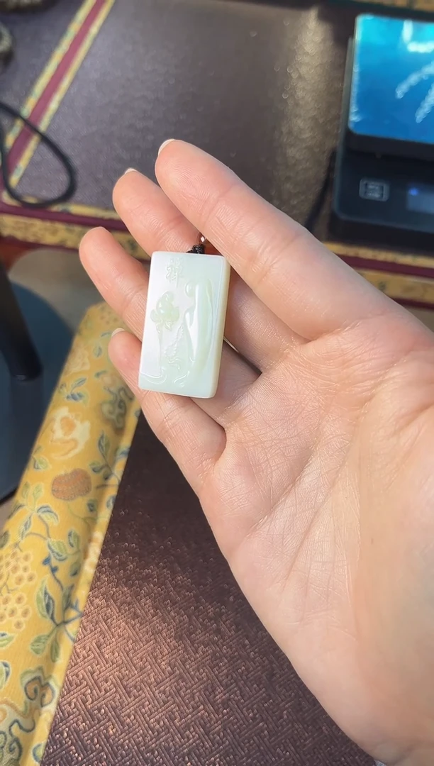 颈饰未镶嵌和田玉和田玉挂坠A002