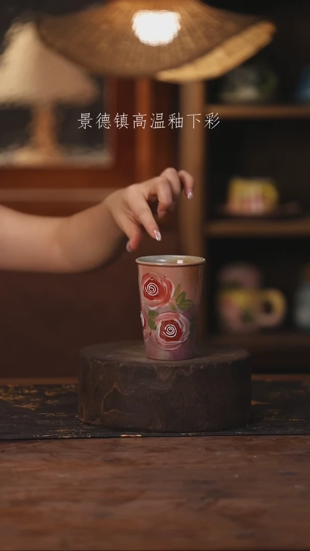 景德镇高温釉下手绘陶瓷073