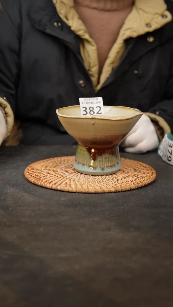 【闪购商品】瓷片382泥泥手工花盆