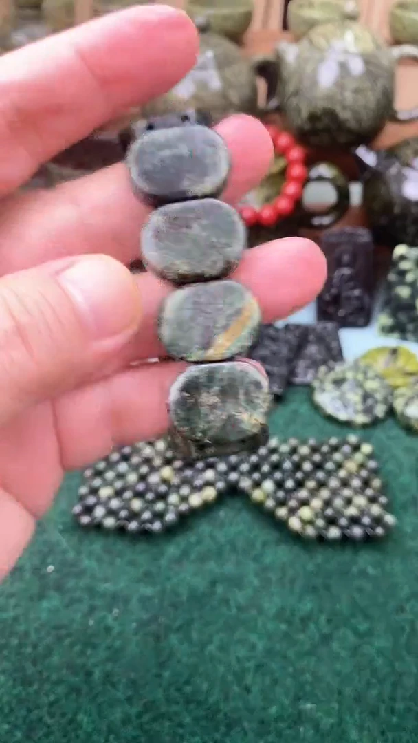 蛇纹石玉合金手牌手牌