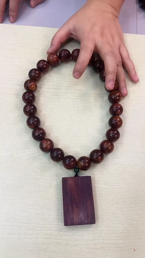 【闪购商品】黄花梨/降香黄檀手串/手链5-6海黄手持15