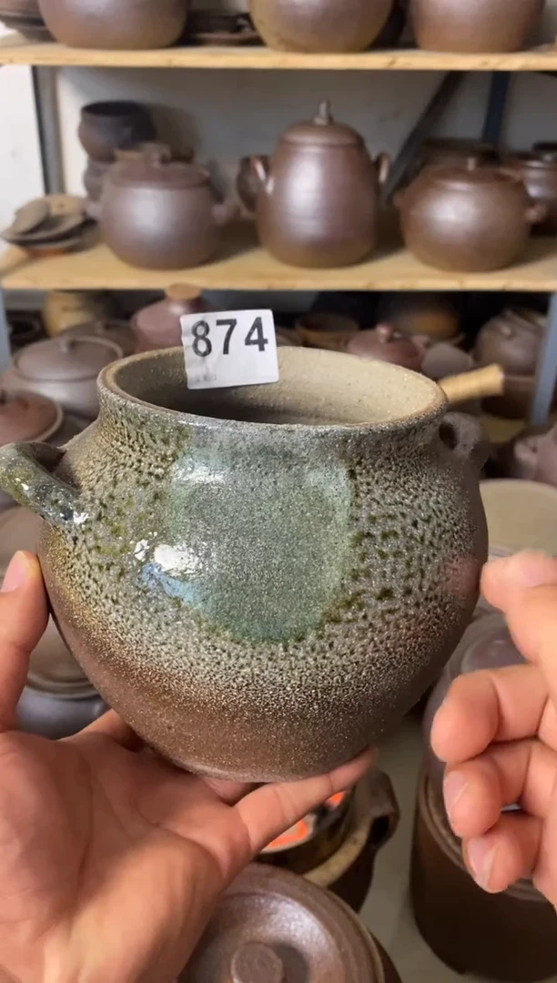 陶土1.5升小砂锅窑宝 874