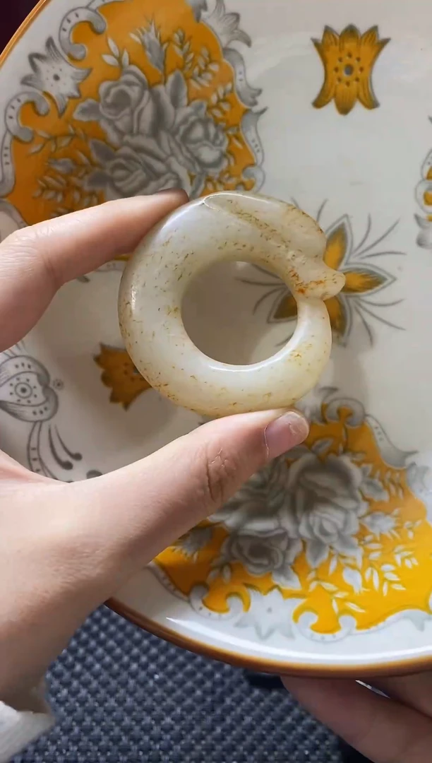 瓷片瓷片 瓷器 摆件 1个