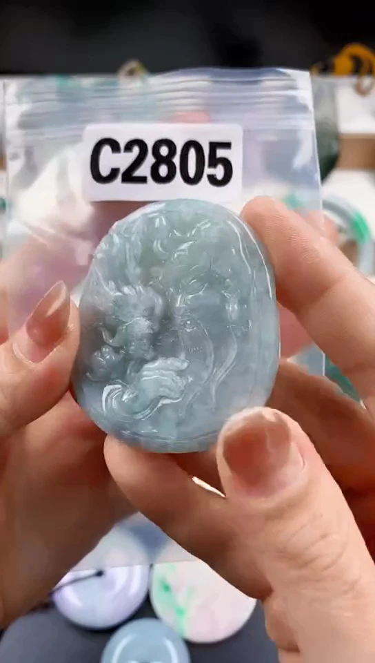 颈饰未镶嵌翡翠天然翡翠吊坠挂件
