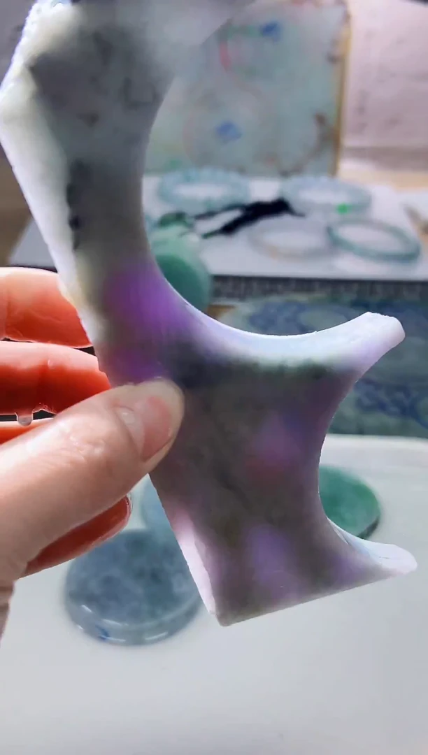 裸石翡翠天然翡翠A货余 南 710