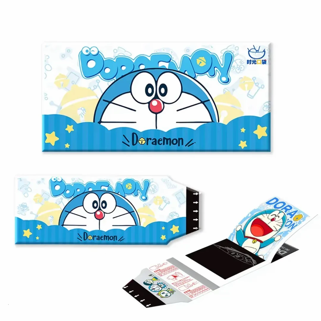 【大吃吃】时光口袋×哆啦A梦 撕撕乐 动漫可爱卡牌收藏盲盒(代拆)