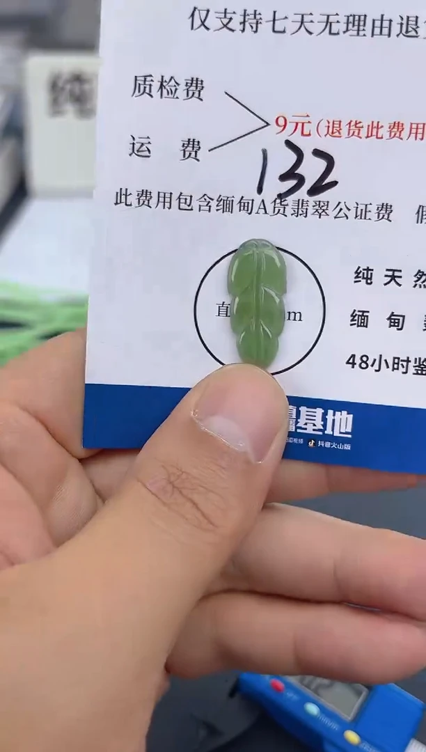 颈饰未镶嵌翡翠纯天然缅甸翡翠A货