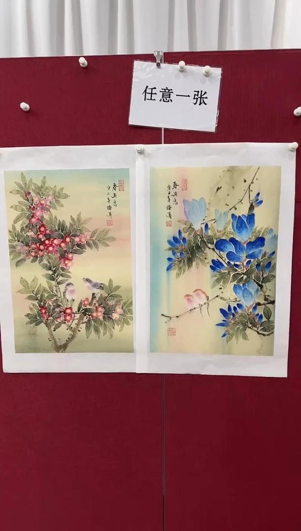 国画梅清书画精品(任意一张)