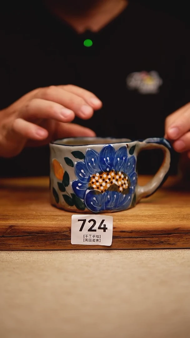 @@陶园瓷舍@@纯手工手绘@高温釉下彩