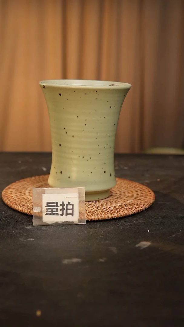 【闪购商品】瓷片泥泥手工花盆口11高14