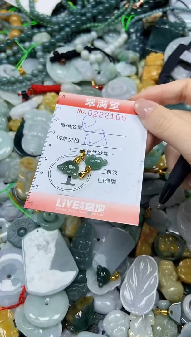 颈饰未镶嵌翡翠闪购0222105