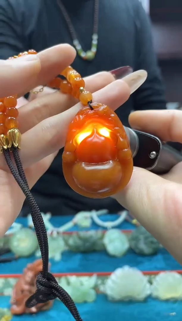 未镶嵌岫玉吊坠·多样性发货*拍一发一