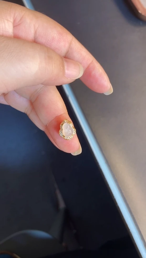 吊坠(不含链)银S925镶嵌翡翠1