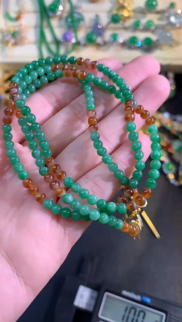 项链未镶嵌翡翠项链|2000+100