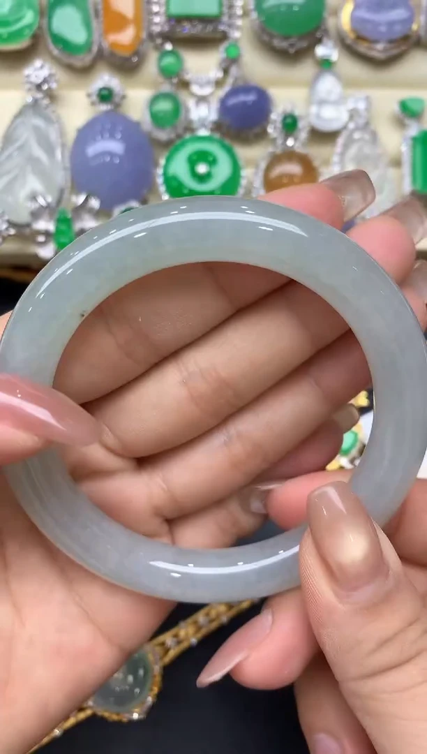 未镶嵌手镯翡翠267-中国好珍宝